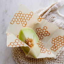 Beeswax Food Wrap - Single - Zero Waste Food Wraps, Organic, Plastic Free