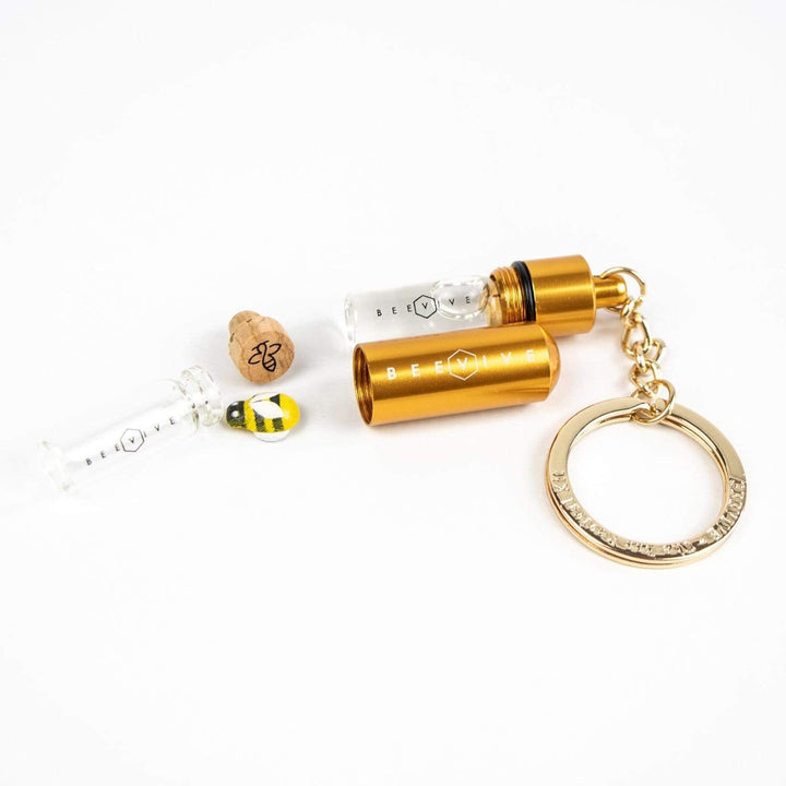 Bee Revival Kit - Butterfly & Bee Reviver, Keychain, Black or Gold