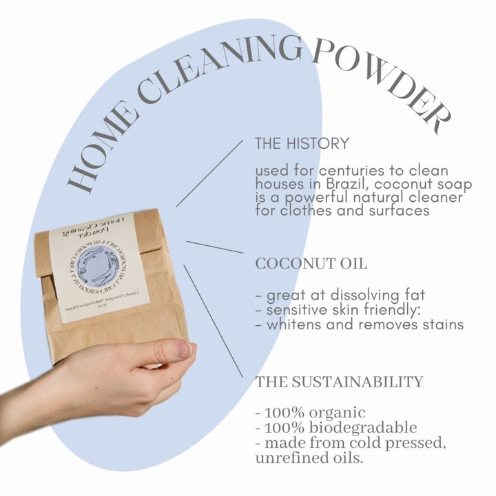 Multi-Use Home Cleaning Powder- Versatile, 3-in-1