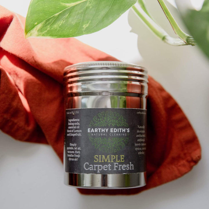 Carpet Cleaning Powder - Zero Waste Carpet Cleaner - Vegan, Plastic Free, Rug Cleaner