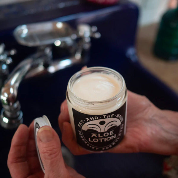 Aloe Lotion - Zero Waste Face Moisturizer, All Natural, Plastic Free