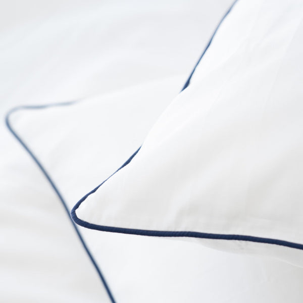 Piped Soft & Cozy Sateen Fitted Sheet Set (3-piece)