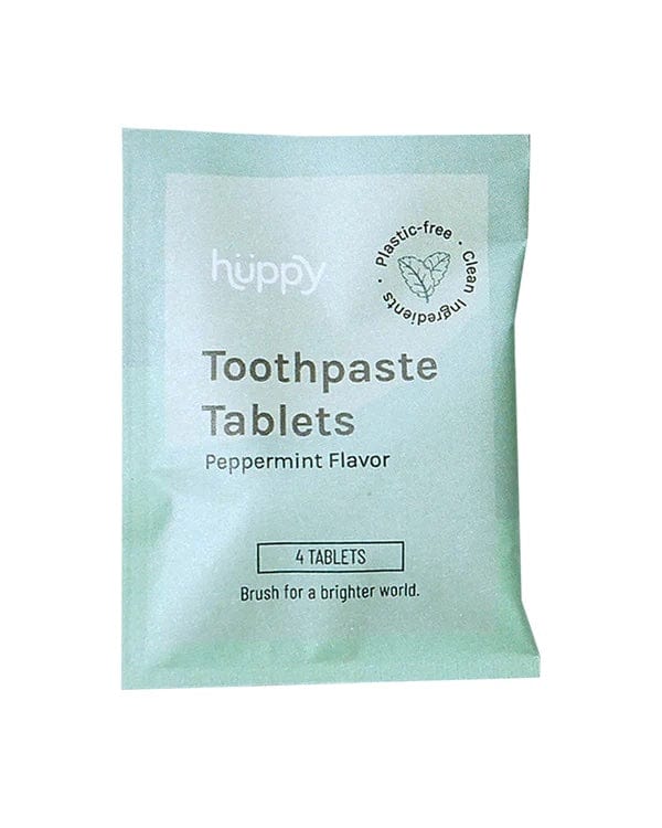 Toothpaste Tablets - Zero Waste Toothpaste - All-Natural, Plastic Free, Refillable, 62 ct.