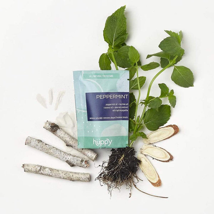 Toothpaste Tablets Refill - Zero Waste Toothpaste - All-Natural, Plastic Free, Compostable, 62 - 248 ct.