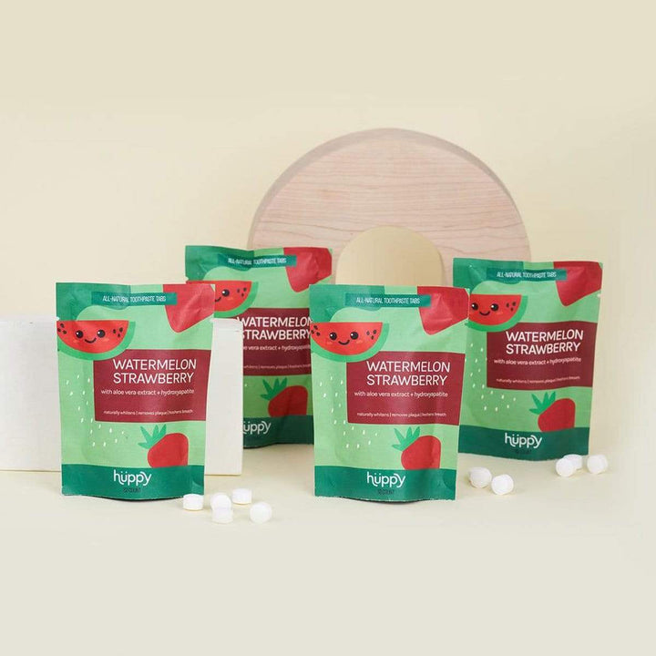 Toothpaste Tablets Refill - Zero Waste Toothpaste - All-Natural, Plastic Free, Compostable, 62 - 248 ct.