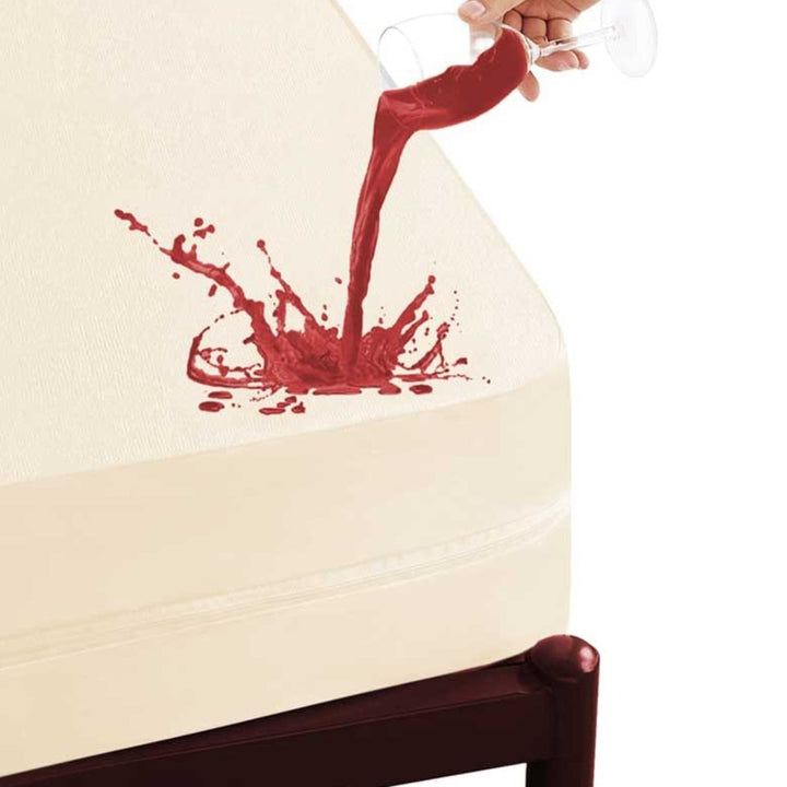 Organic Cotton Zippered Waterproof Mattress Encasement