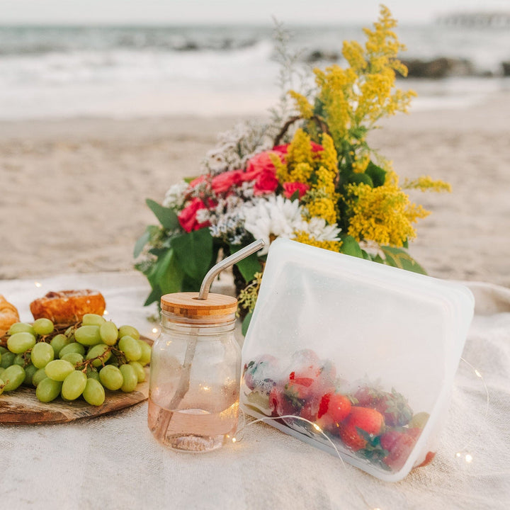 Reusable Silicone Stand-Up Bag - 3 Colors