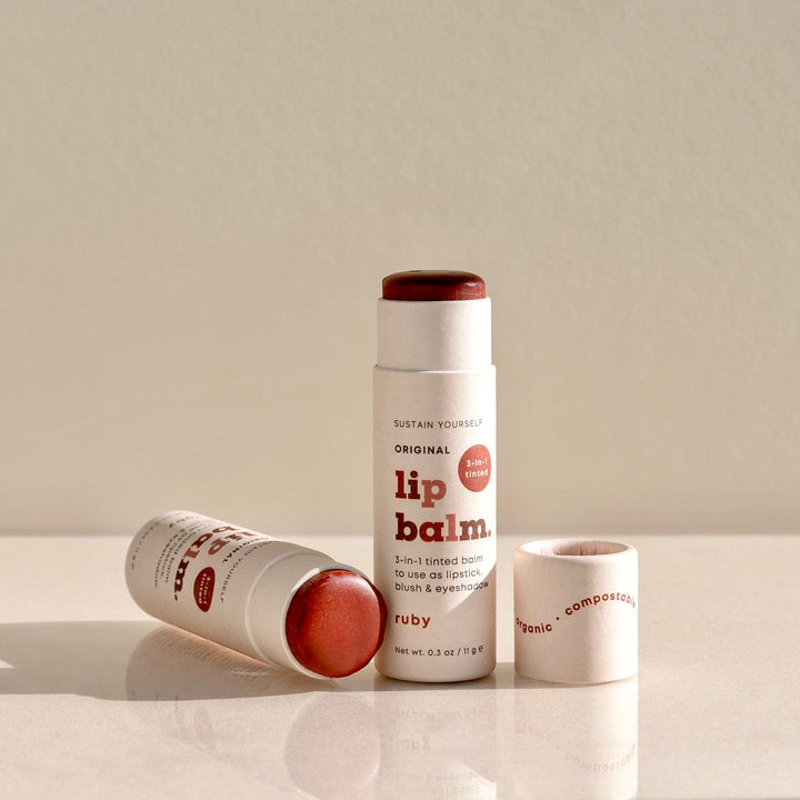 Tinted Lip Balm - 3 in 1