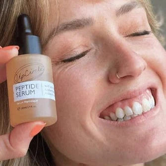 UpCircle Beauty Peptide Serum with Custard Apple + Blood Orange