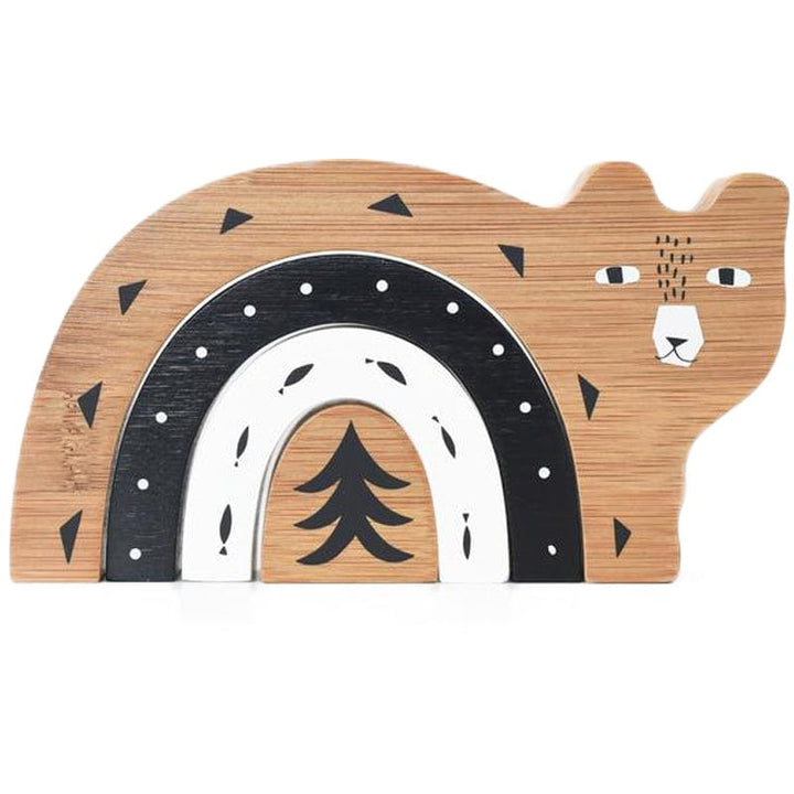 Wee Gallery, Inc. Bamboo Nesting Bear Toy