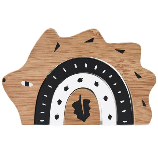 Wee Gallery, Inc. Bamboo Nesting Hedgehog Toy