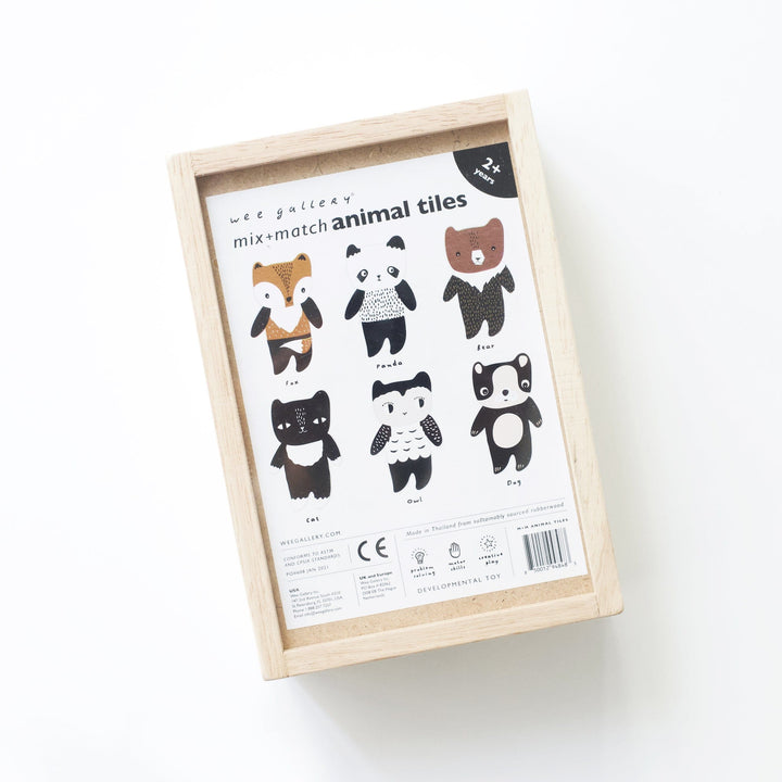 Wee Gallery, Inc. Mix & Match Animal Tiles