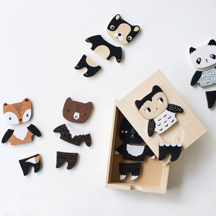Wee Gallery, Inc. Mix & Match Animal Tiles