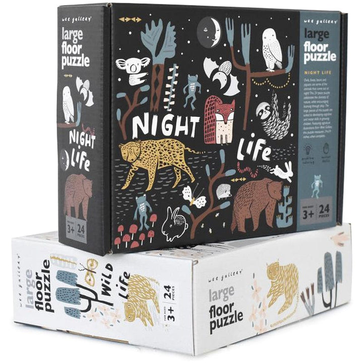Wee Gallery, Inc. Night Life Kids Floor Puzzle
