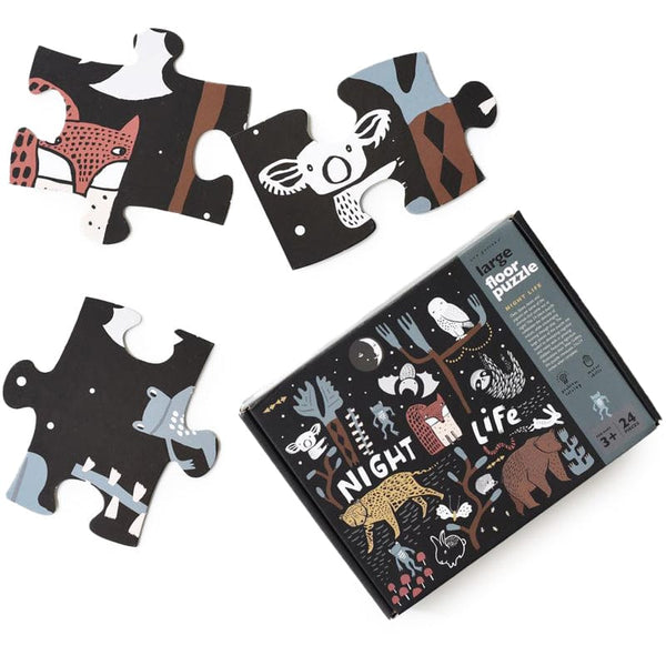Wee Gallery, Inc. Night Life Kids Floor Puzzle