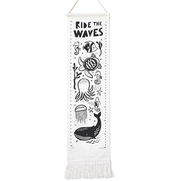Wee Gallery, Inc. Ocean Canvas Kids Growth Chart