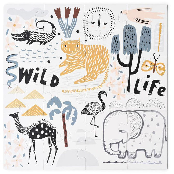 Wee Gallery, Inc. Wild Life Kids Floor Puzzle