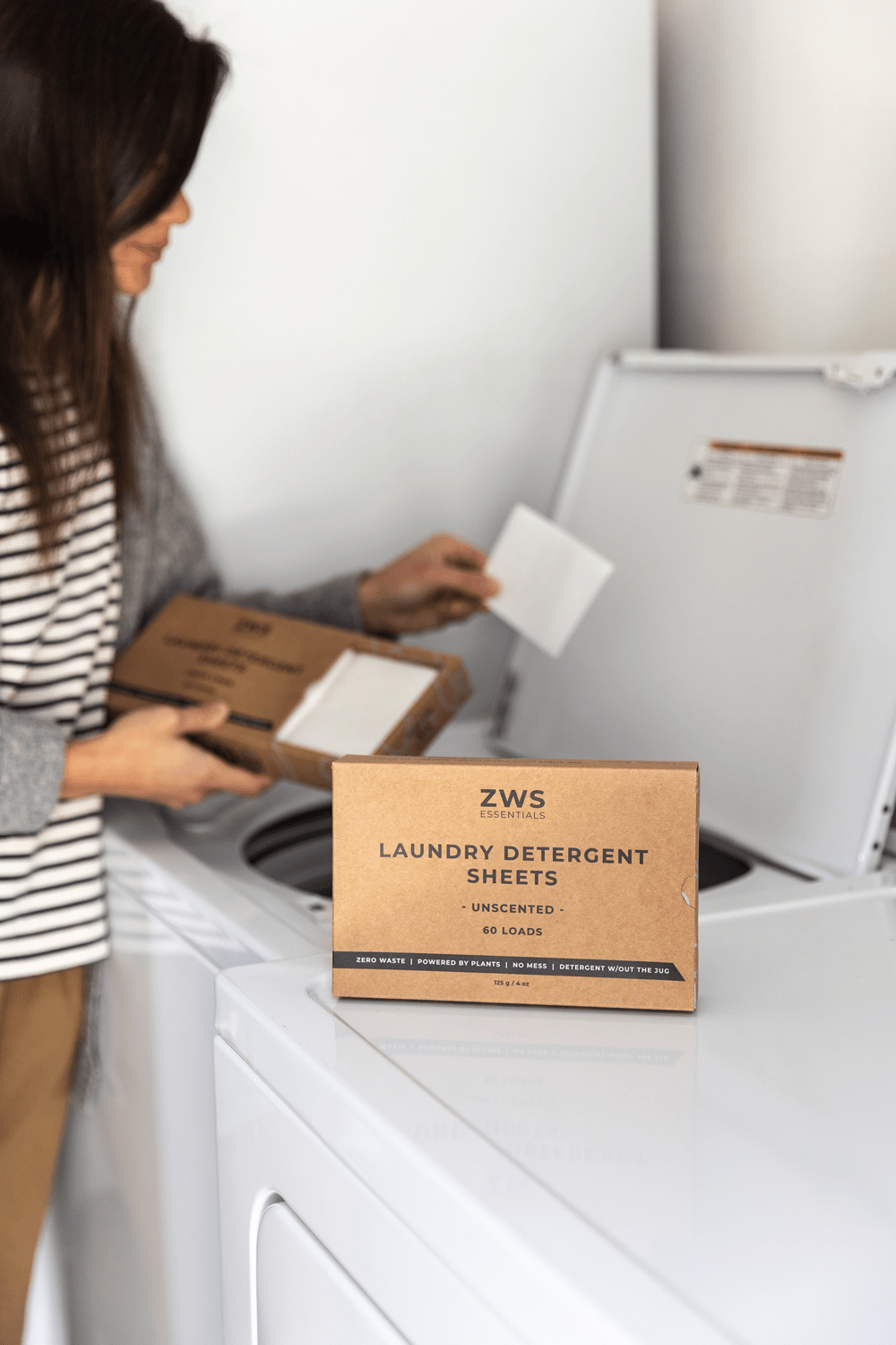 model using laundry detergent sheets model using laundry detergent sheets