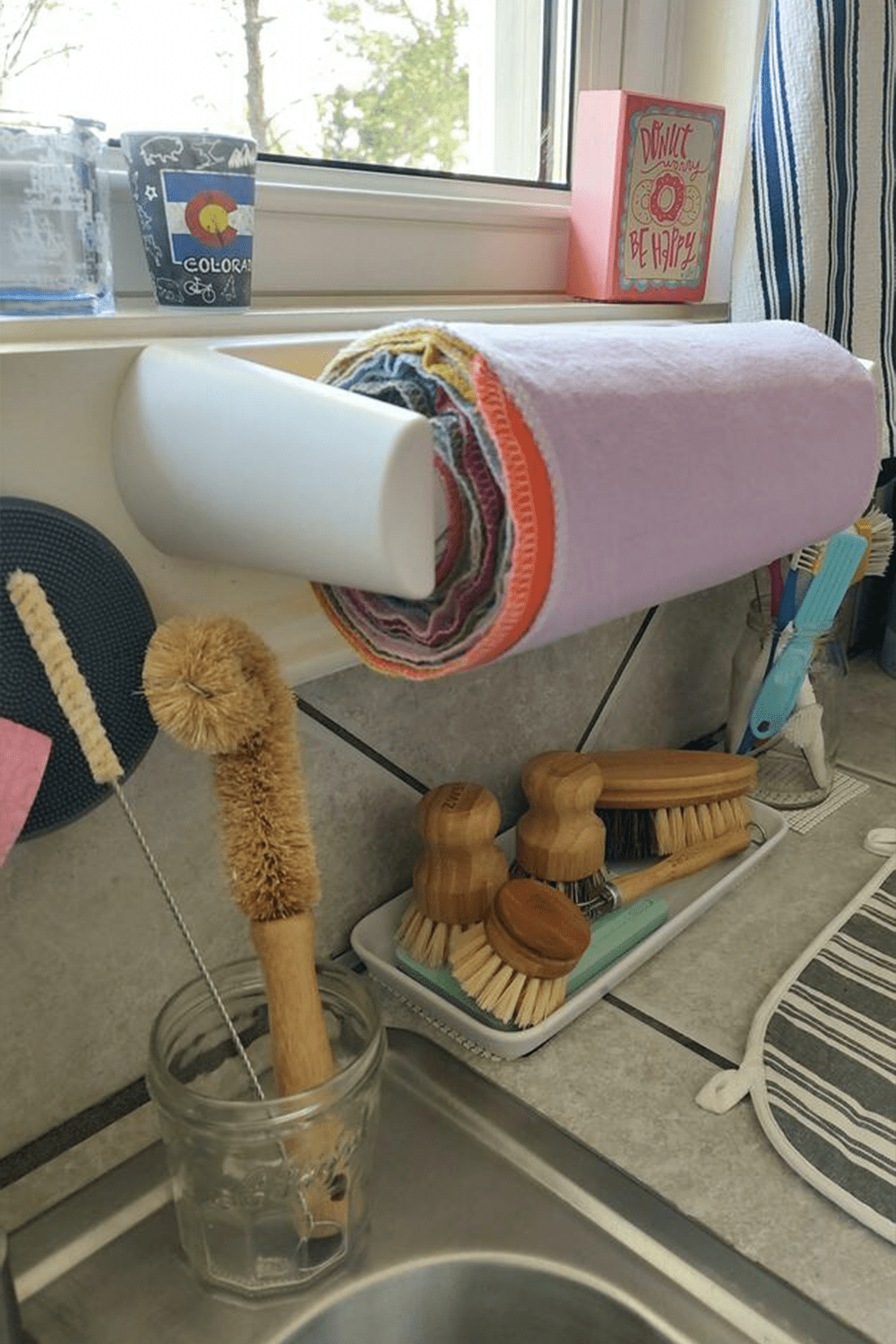 reusable paper towels on paper towel holder reusable paper towels on paper towel holder